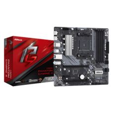 ASRock , A520M PHANTOM GAMING 4 , Processor family AMD , Processor socket AM4 , DDR4 DIMM , Memory slots 4 , Supported hard disk drive interfaces SATA, M.2 , Number of SATA connectors 4 , Chipset AMD A520 , Micro ATX
