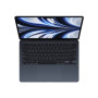 Apple , MacBook Air , Midnight , 13.6 , IPS , 2560 x 1664 , Apple M2 , 8 GB , Solid-state drive capacity 512 GB , Apple M2 10-core GPU , Without ODD , macOS , 802.11ax , Bluetooth version 5.0 , Keyboard language English , Keyboard backlit , Warranty 12 mo