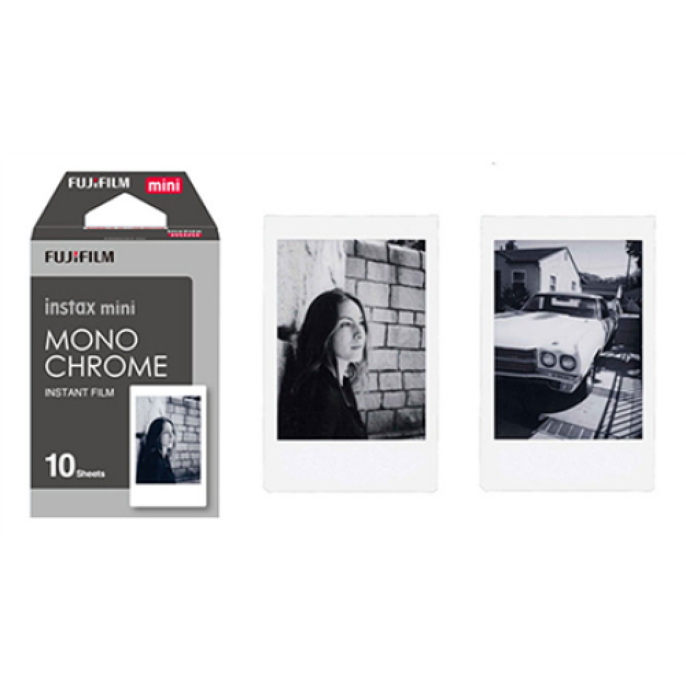 Fujifilm , Instax Mini , Monochrome (10pl) Instant Film , 54 x 86 mm , Quantity 10