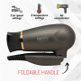 Camry , Hair Dryer , CR 2261 , 1400 W , Number of temperature settings 2 , Metallic Grey/Gold