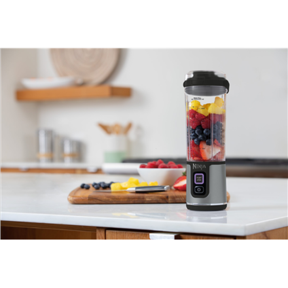 NINJA , Portable Cordless Blender , BC151EUBK , Portable , Jar material BPA-free , Jar capacity 0.53 L , Ice crushing , Black/Grey