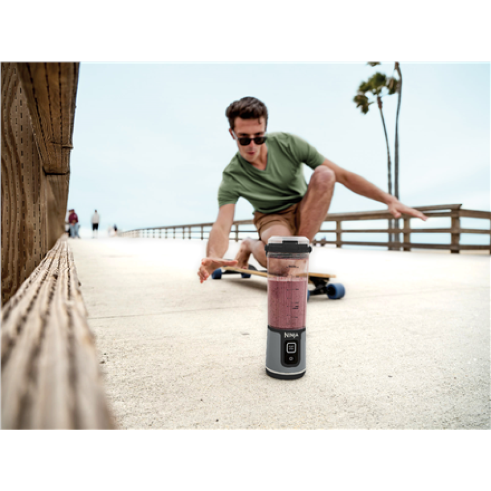 NINJA , Portable Cordless Blender , BC151EUBK , Portable , Jar material BPA-free , Jar capacity 0.53 L , Ice crushing , Black/Grey