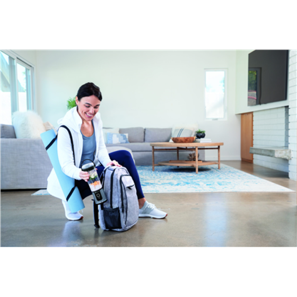 NINJA , Portable Cordless Blender , BC151EUBK , Portable , Jar material BPA-free , Jar capacity 0.53 L , Ice crushing , Black/Grey