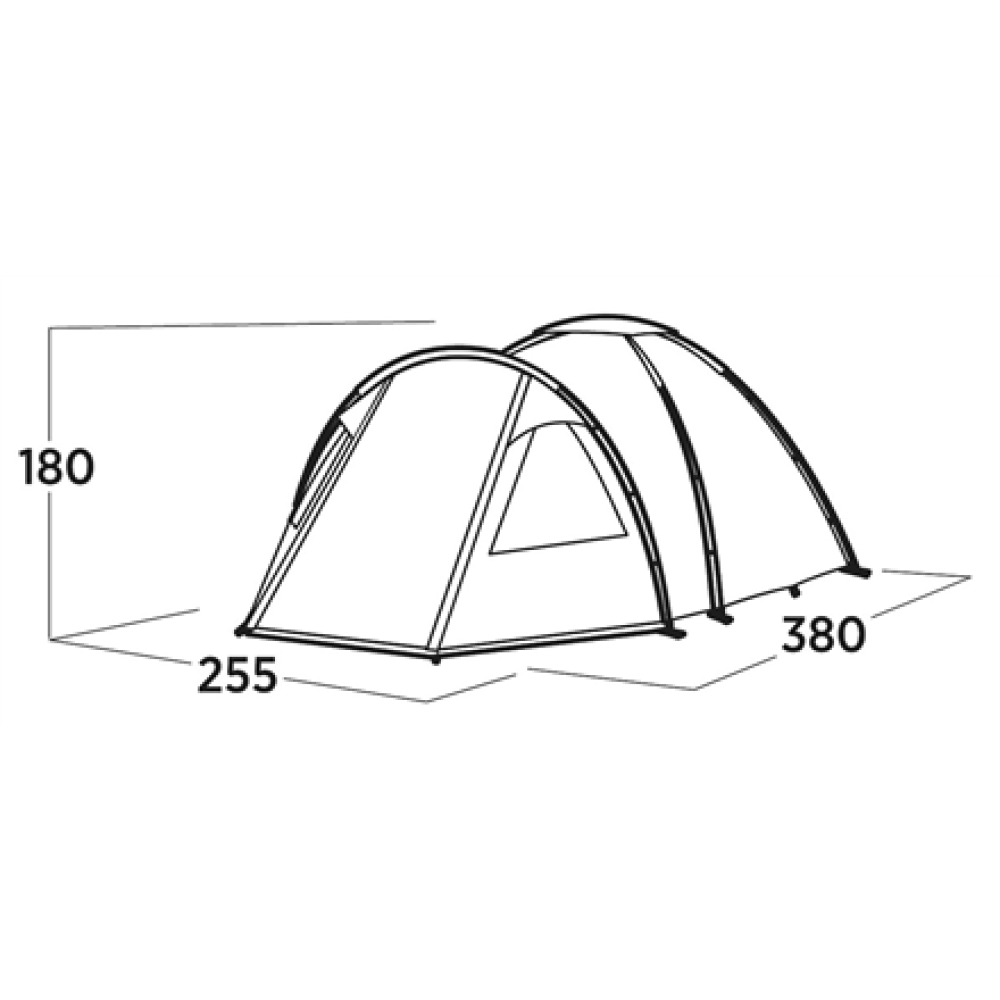 Easy Camp Family tent , Kinn 4 , 4 person(s) , Green