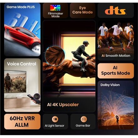 Hisense UHD Smart TV , 43A6Q , 43 , Smart TV , VIDAA OS , UHD , Black