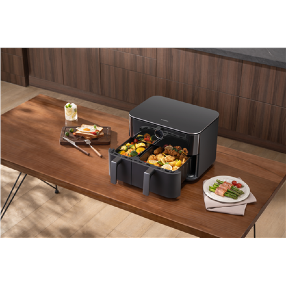 Xiaomi Dual Zone Air Fryer EU , Power 2700 W , Capacity 10 L , Black