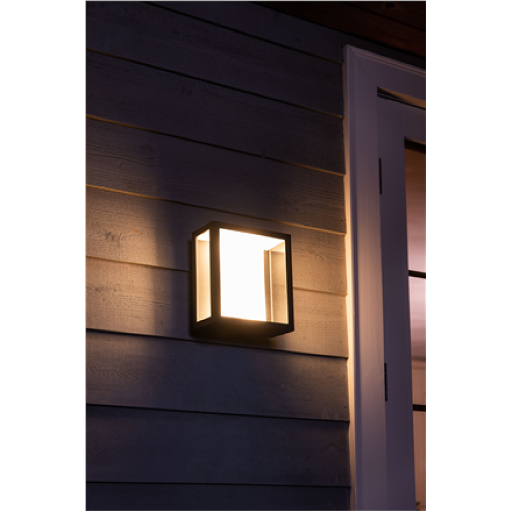 Philips Hue WCA Impress Outdoor Wall Large Lantern , 8 W , 2000-6500 Hue White Colour Ambiance