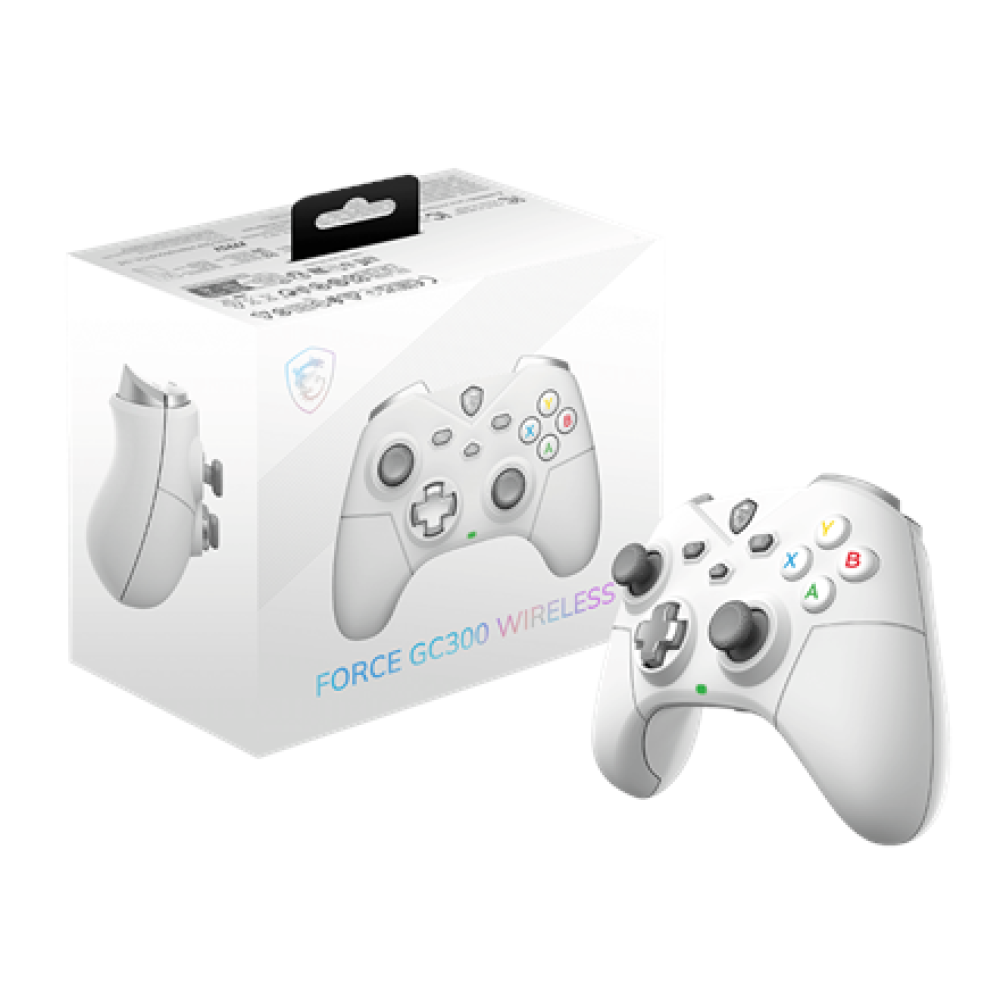 MSI Gaming Controller , FORCE GC300 Wireless , White