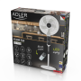 Adler , Fan , AD 7328 , Stand Fan , White , Diameter 40 cm , Number of speeds 3 , Oscillation , 120 W , Yes