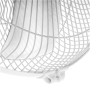Adler , Fan , AD 7328 , Stand Fan , White , Diameter 40 cm , Number of speeds 3 , Oscillation , 120 W , Yes