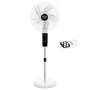 Adler , Fan , AD 7328 , Stand Fan , White , Diameter 40 cm , Number of speeds 3 , Oscillation , 120 W , Yes