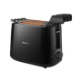 Philips , HD2583/90 , Daily Collection Toaster , Number of slots 2 , Housing material Plastic , Black