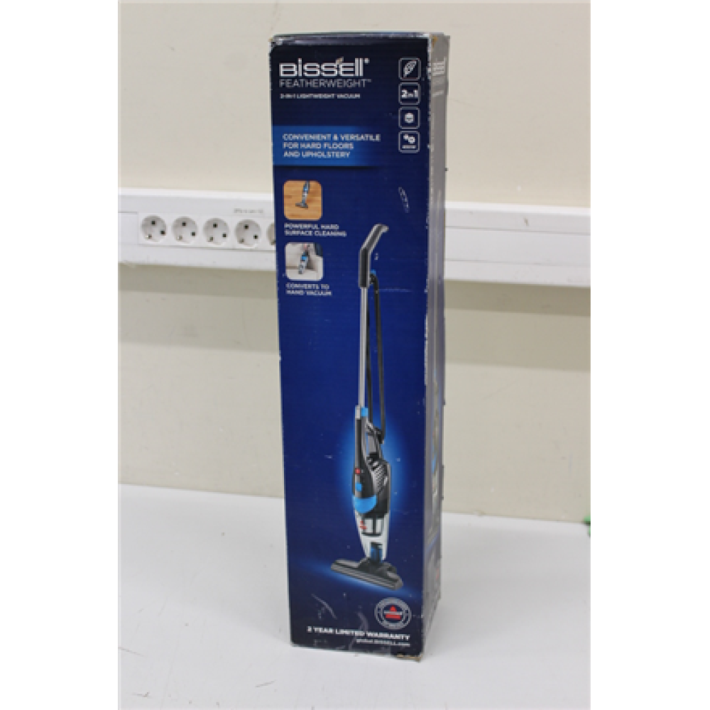 SALE OUT. , Bissell , Vacuum Cleaner , Featherweight Pro Eco , Corded operating , Handstick and Handheld , 450 W , - V , Operating radius 6 m , Blue/Titanium , Warranty 24 month(s) , Battery warranty 24 month(s) , DAMAGED PACKAGING,USED, SCRATCHED
