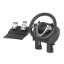Genesis , Driving Wheel , Seaborg 400 , Silver/Black , Game racing wheel