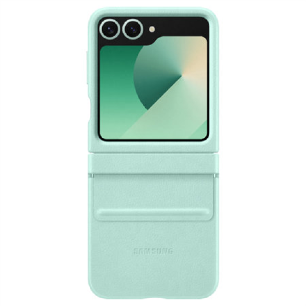 Samsung , Case , Samsung , Galaxy Z Flip 6 , Leather , Green