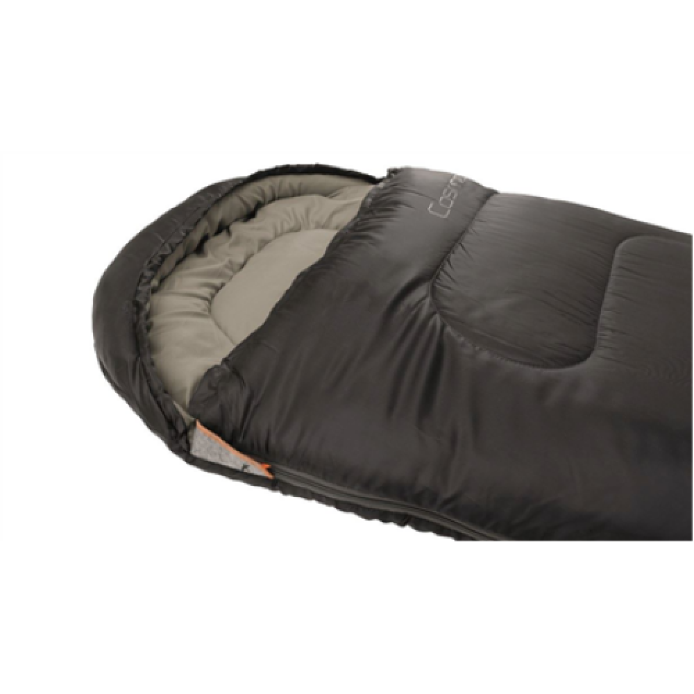 Easy Camp , Cosmos Black L , Sleeping Bag , 210 x 75 x 50 cm , Two-way open , Black