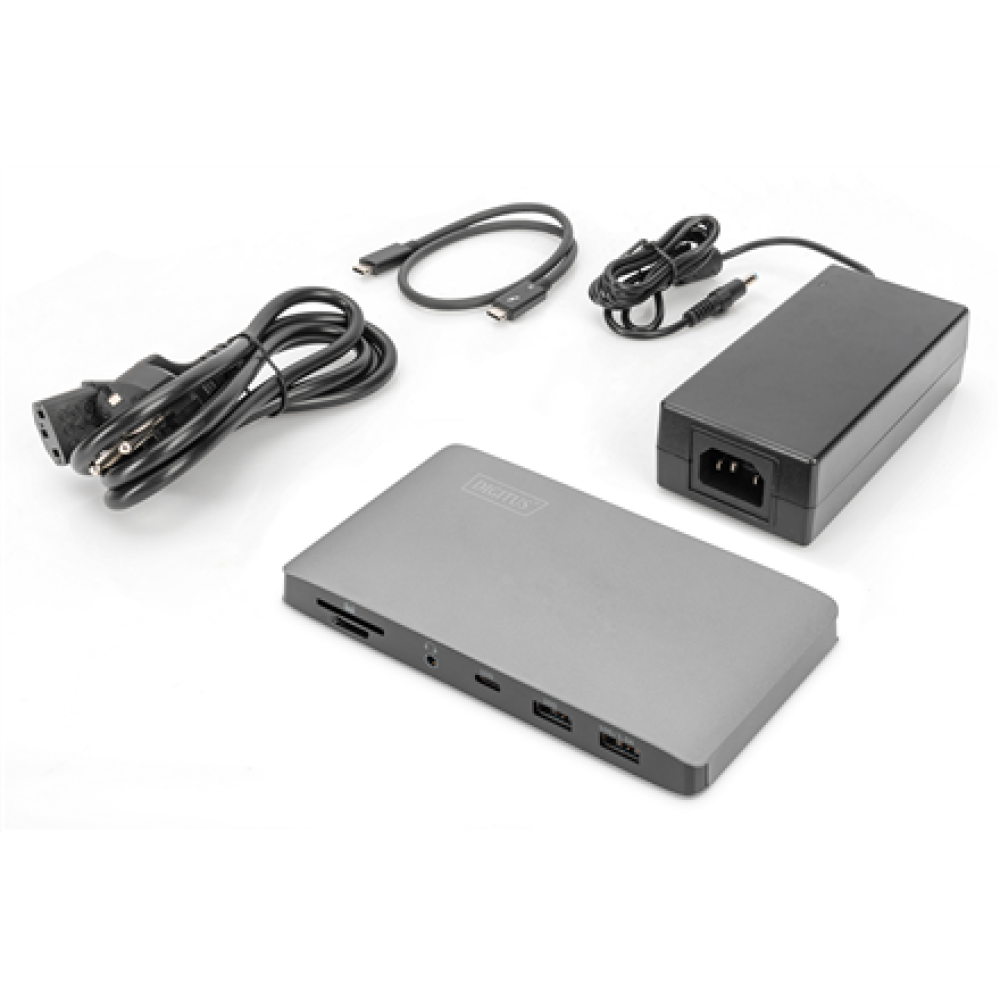 Digitus , Thunderbolt™ 3 Dockingstation 8K, USB Type-C™ , Ethernet LAN