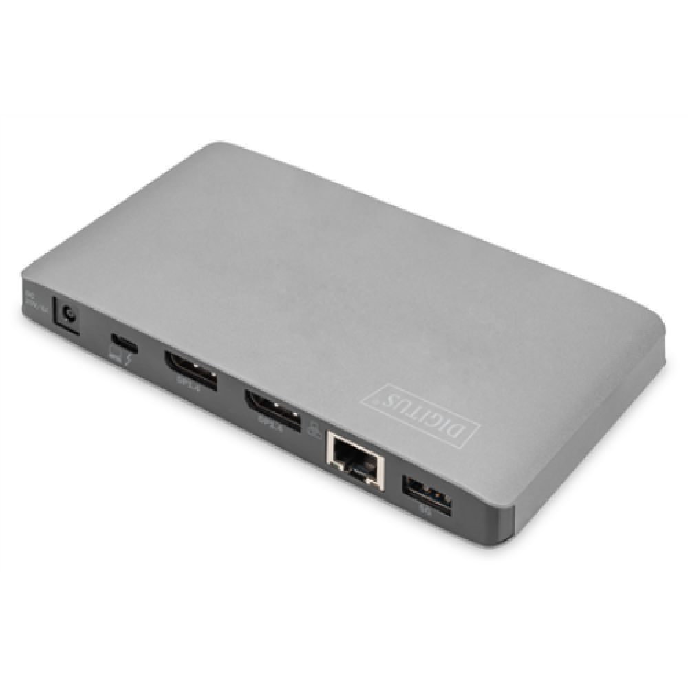 Digitus , Thunderbolt™ 3 Dockingstation 8K, USB Type-C™ , Ethernet LAN