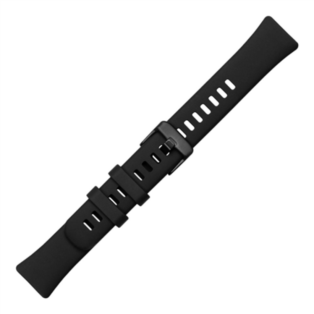 Fixed , Silicone Strap for Huawei Band 8/9/10 , Black