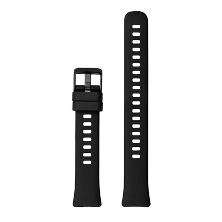 Fixed , Silicone Strap for Huawei Band 8/9/10 , Black