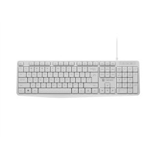 Natec , Keyboard , Nautilus NKL-1951 , Keyboard , Wired , US , White