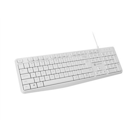 Natec , Keyboard , Nautilus NKL-1951 , Keyboard , Wired , US , White