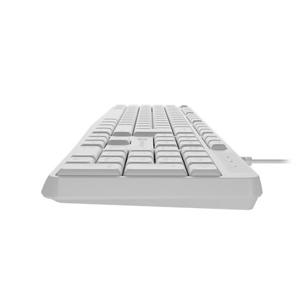 Natec , Keyboard , Nautilus NKL-1951 , Keyboard , Wired , US , White