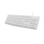 Natec , Keyboard , Nautilus NKL-1951 , Keyboard , Wired , US , White
