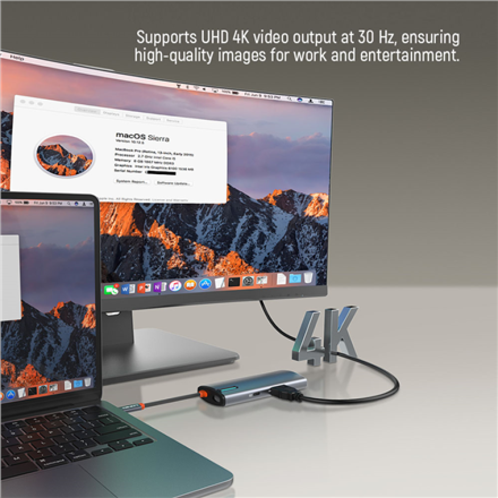 ColorWay 5-in-1 Docking Station , CW-HUB01