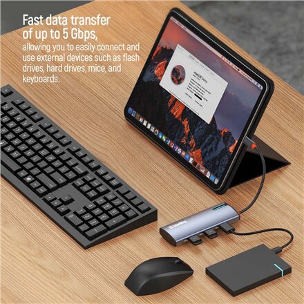 ColorWay 5-in-1 Docking Station , CW-HUB01