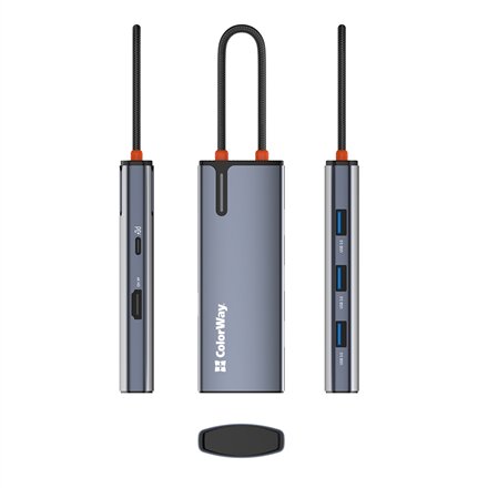 ColorWay 5-in-1 Docking Station , CW-HUB01