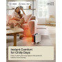 Mill , Heater , CUS1800MECWA , Fan heater , 1800 W , Number of power levels 2 , Suitable for rooms up to 10-30 m² , White