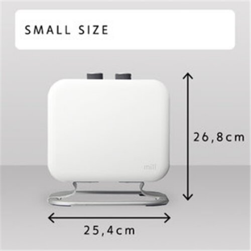 Mill , Heater , CUS1800MECWA , Fan heater , 1800 W , Number of power levels 2 , Suitable for rooms up to 10-30 m² , White