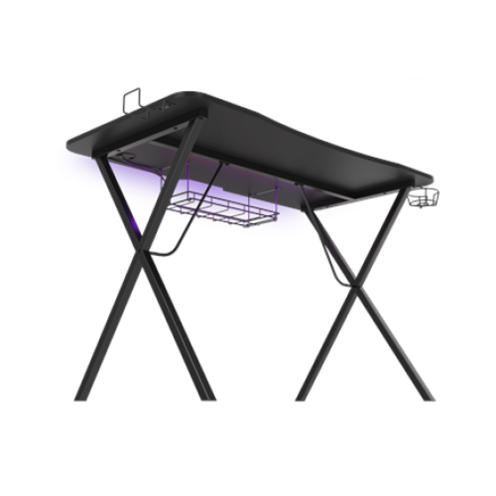 Genesis Holm 200 RGB Gaming Desk, Black , Genesis , Holm 200 RGB , Black