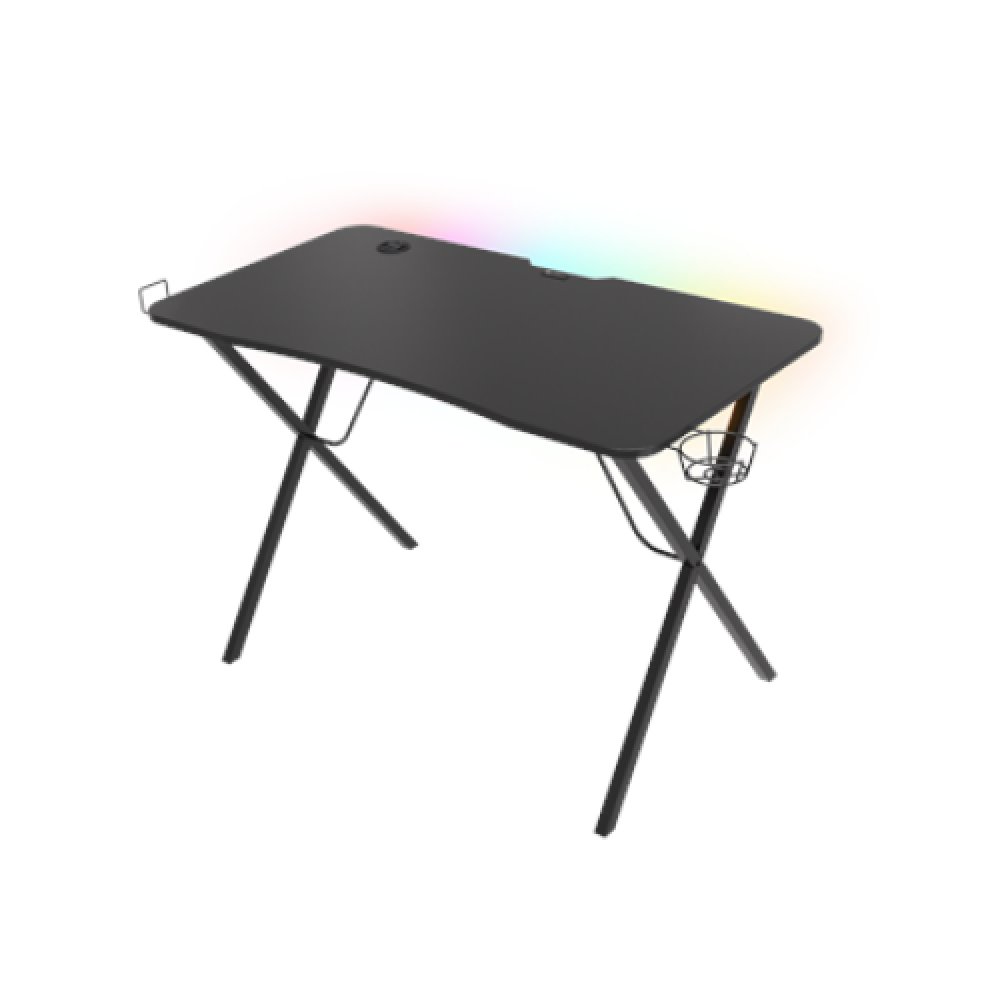 Genesis Holm 200 RGB Gaming Desk, Black , Genesis , Holm 200 RGB , Black