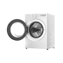 TCL Washing machine , FF0844WA0 , Energy efficiency class A , Front loading , Washing capacity 8 kg , 1400 RPM , Depth 52 cm , Width 60 cm , Display , LED , Steam function , Wi-Fi , White