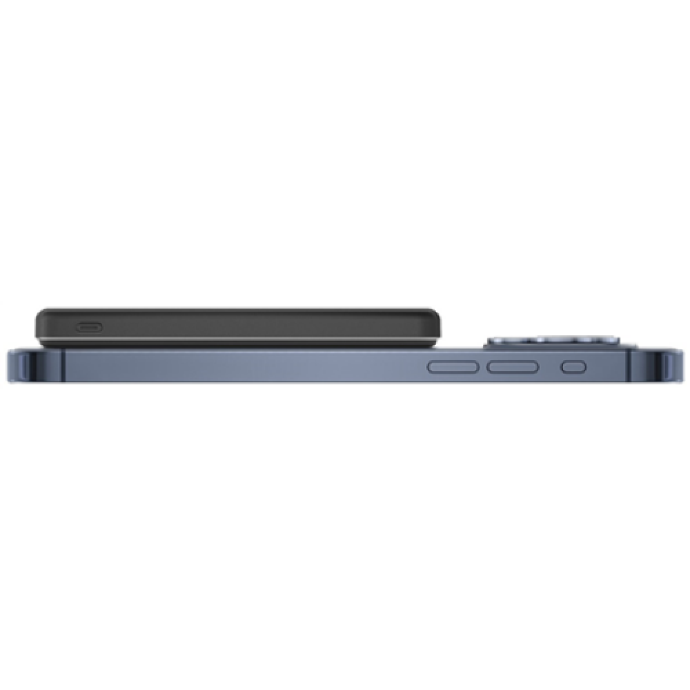 Goobay Magnetic Wireless Power Bank , 70182 , 5000 mAh , USB-C , Black