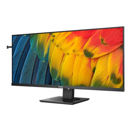 Philips , USB-C Hub Monitor , 40B1U5600/00 , 40 , IPS , WQHD , 21:9 , 120 Hz , 4 ms , 3440 x 1440 , 500 cd/m² , HDMI ports quantity 1 , Black