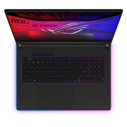 Asus G835LWG-TQ336W , Asus G835LWG-TQ336W , ROG Strix SCAR 18 , Black , 18 , IPS , 4K , 3840 x 2400 pixels , Anti-glare , Intel Core Ultra 9 , 290HX , 32 GB , SO-DIMM , Hybrid hard drive (H-HDD) capacity 2000 GB , NVIDIA GeForce RTX 5080 , DDR7 , 16 GB , 