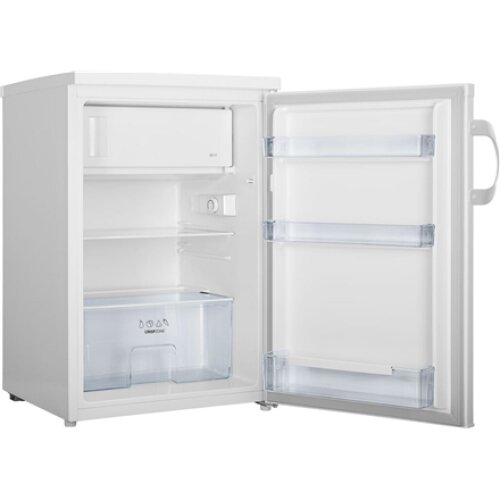 Gorenje , Refrigerator , RB492PW , Energy efficiency class E , Free standing , Larder , Height 84.5 cm , Fridge net capacity 107 L , Freezer net capacity 13 L , 40 dB , White