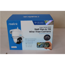 SALE OUT. Reolink Argus Series B430 Smart 5MP Pan & Tilt Wire-Free Camera, White , Reolink Smart Pan and Tilt Wire-Free Camera , Argus Series B430 , 24 month(s) , PTZ , 5 MP , Fixed , H.265 , Micro SD, Max. 128 GB , UNPACKED, SCRATCHED