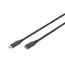 Digitus USB Type-C Gen2 extension cable, Type-C to C , AK-300210-007-S