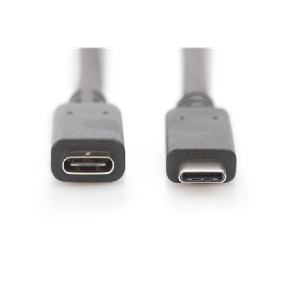Digitus USB Type-C Gen2 extension cable, Type-C to C , AK-300210-007-S