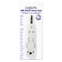 Logilink , LSA Punch Down Tool , LSA Punch Down ToolSuitable for on-wall and in-wall wallplatesCutting of the extending cable end in one stepAccording to the standard EIA/TIA 568 BFor Network, DSL and ISDNEasy to useWith self-tapping contacts