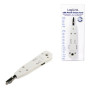 Logilink , LSA Punch Down Tool , LSA Punch Down ToolSuitable for on-wall and in-wall wallplatesCutting of the extending cable end in one stepAccording to the standard EIA/TIA 568 BFor Network, DSL and ISDNEasy to useWith self-tapping contacts