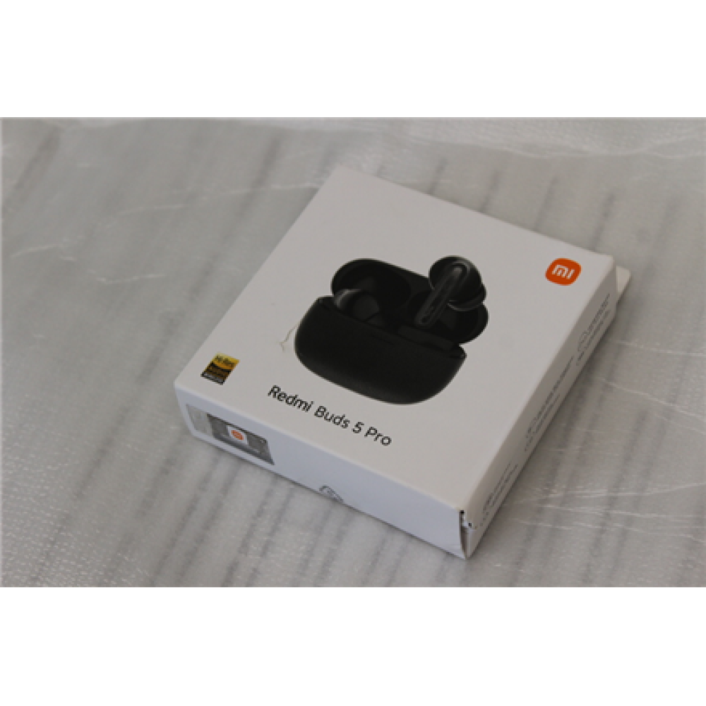 SALE OUT. Xiaomi Redmi Buds 5 Pro (Midnight Black) , Xiaomi , Redmi Buds 5 Pro , Built-in microphone , Bluetooth , Midnight Black , DAMAGED PACKAGING
