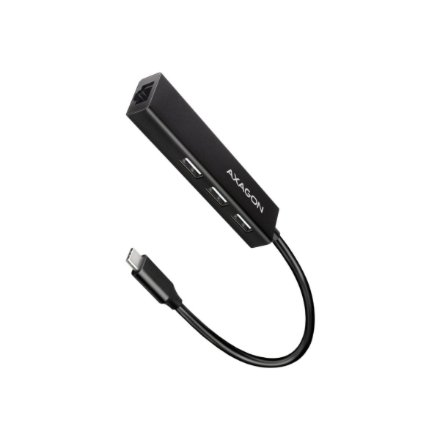 AXAGON SuperSpeed USB-C hub with gigabit LAN , HMC-GL3A