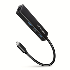 AXAGON SuperSpeed USB-C hub with gigabit LAN , HMC-GL3A