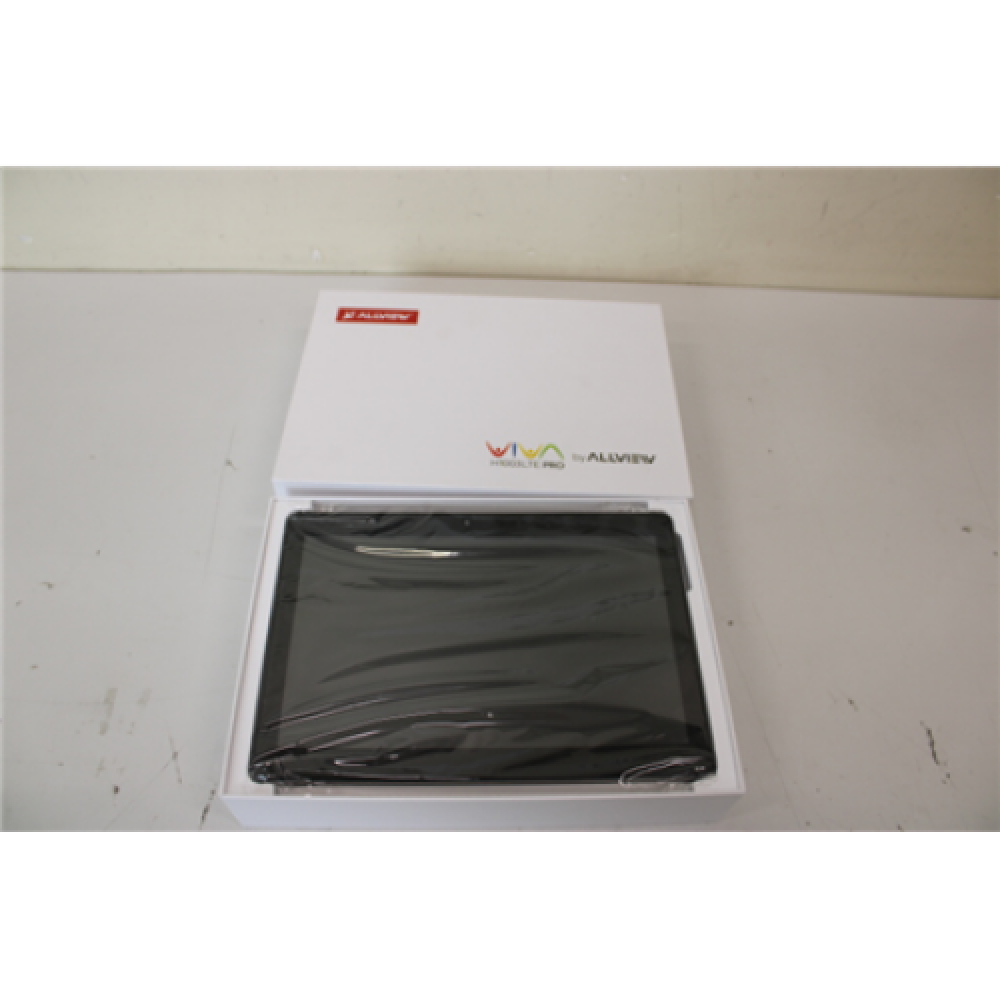 SALE OUT. Allview Viva H1003 LTE Pro (Black) 10.1“ IPS 1280x800/1.8GHz&2.3GHz/32GB/3GB RAM/Android 10/microSD/WiFi,BT,4G Allview Viva H1003 LTE Pro 10.1 , Black, TFT IPS, 1280 x 800 pixels, Helio P35, Cortex A53, 3 GB, 32 GB, 4G, Wi-Fi, 3G, Front came