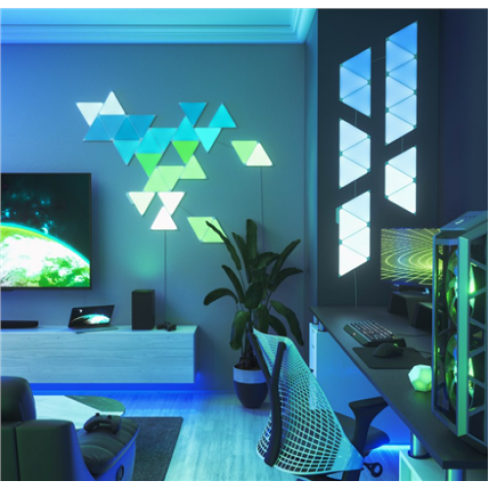 Nanoleaf , Shapes Triangles Starter Kit (15 panels) , 1.5 W , 16M+ colours